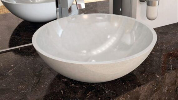 Lavabo sobre encimera Solid Surface AEGIR TEGLER