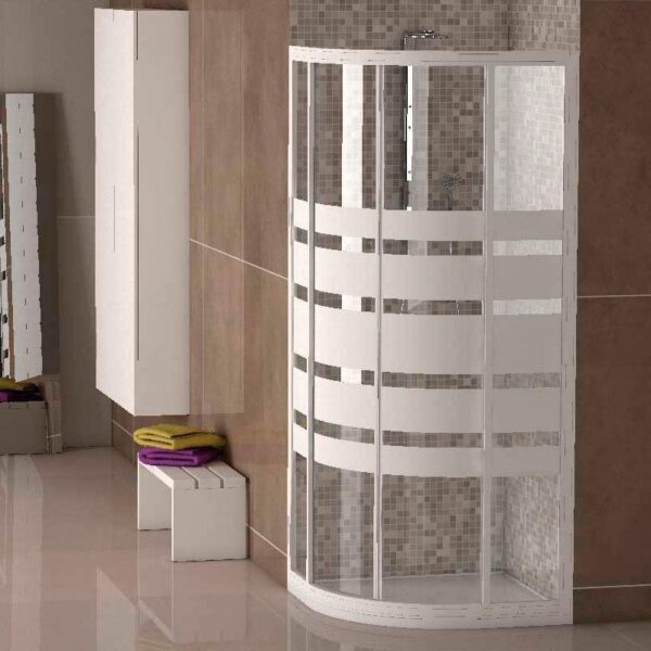 Mampara de Ducha Semicircular Córcega Futurbaño