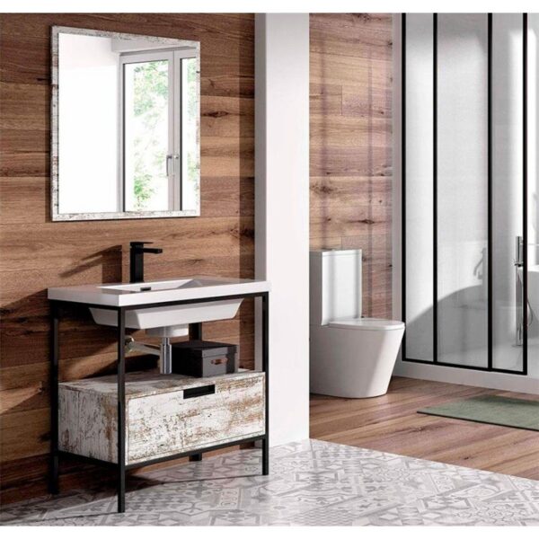 Mueble de baño al suelo Vintage Futurbaño