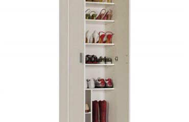 Armario multiusos blanco con 2 puertas IBERODEPOT