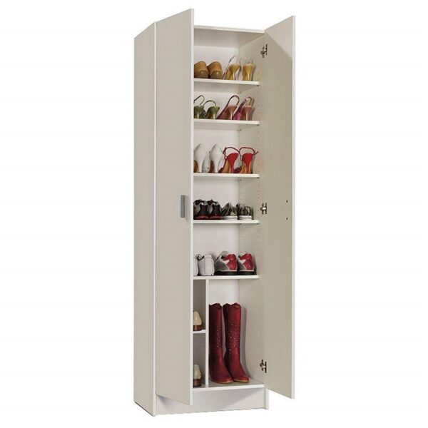 Armario multiusos blanco con 2 puertas Iberodepot