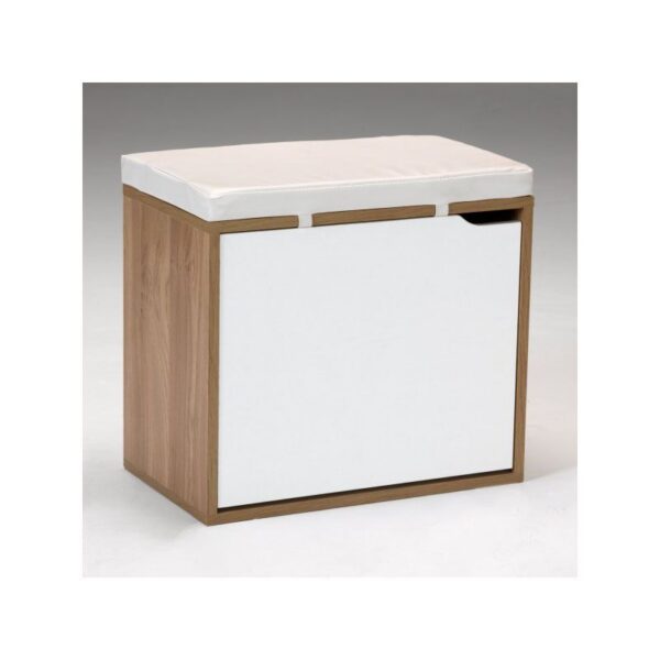 Banco zapatero de madera Iberodepot