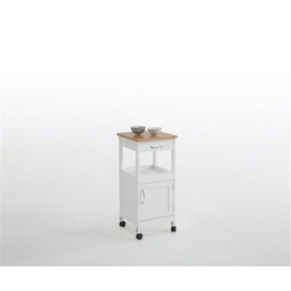 Carro de cocina 1 puerta y 1 cajón IBERODEPOT