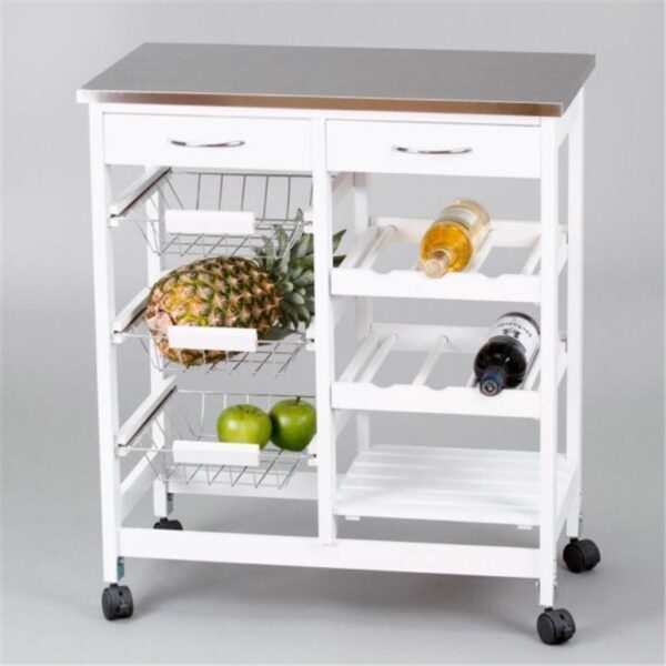 Carro de cocina completo inox IBERODEPOT