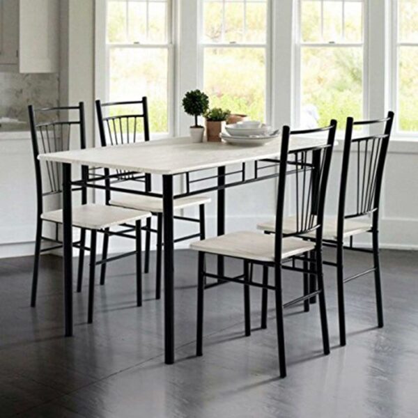 Conjunto mesa de cocina y 4 sillas oferta IBERODEPOT