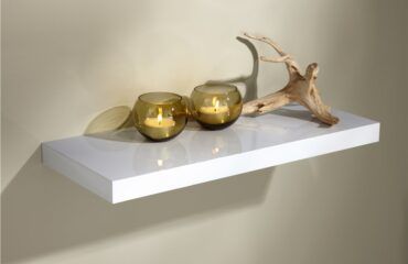Estante 60x25 Blanco brillo IBERODEPOT