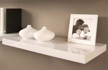 Estante 80x25 Blanco brillo IBERODEPOT