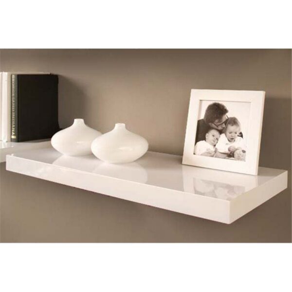 Estante 80x25 Blanco brillo Iberodepot