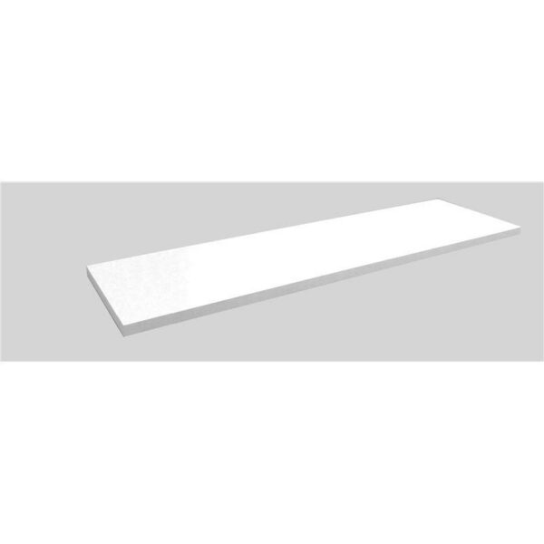 Estante melamina 80 x 25 blanco Iberodepot