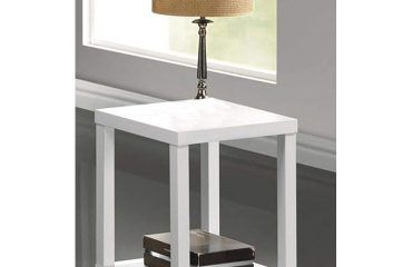 Mesa auxiliar blanca IBERODEPOT