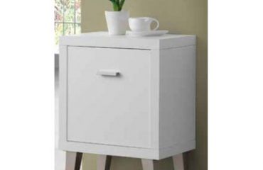 Mesa auxiliar con puerta IBERODEPOT