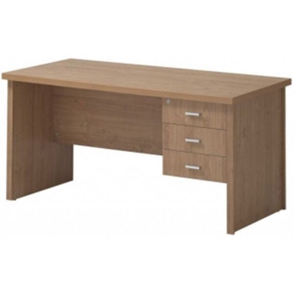 Mesa de despacho 3 cajones Cerezo IBERODEPOT