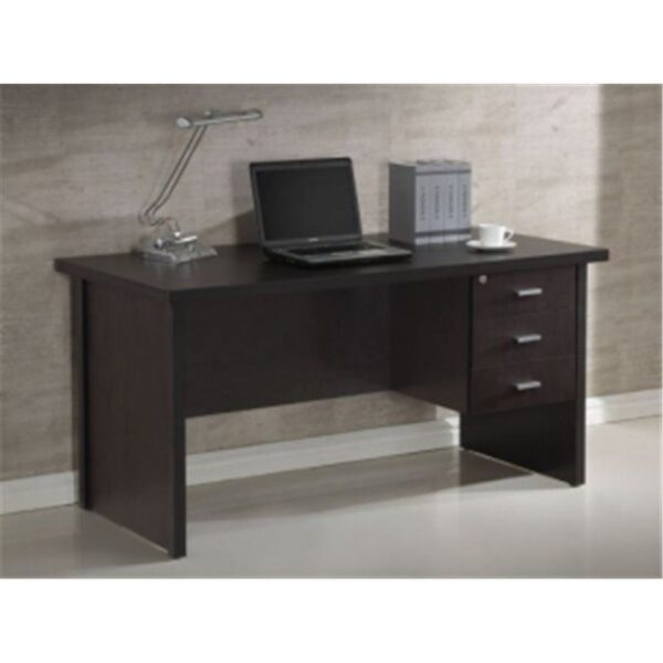 Mesa de despacho 3 cajones Wengue IBERODEPOT