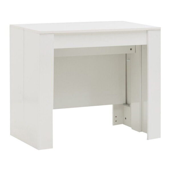 Mesa extensible blanca 5 posiciones IBERODEPOT