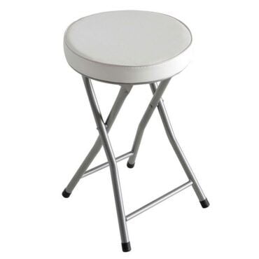 Taburete plegable acolchado bajo IBERODEPOT