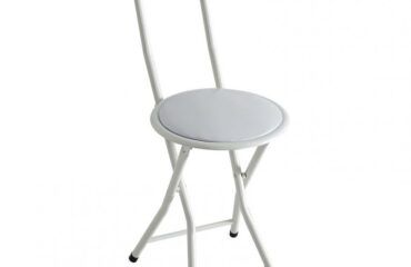 Taburete plegable respaldo IBERODEPOT