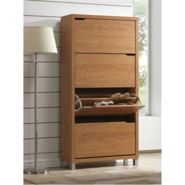 Zapatero 4 puertas Kubox IBERODEPOT