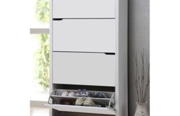 Zapatero 4 puertas Kubox IBERODEPOT