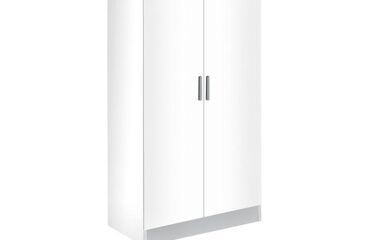 Zapatero puertas abatibles blanco IBERODEPOT