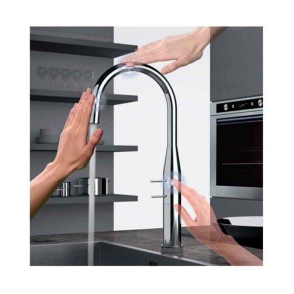 Grifo de cocina touch me manual o electrónico