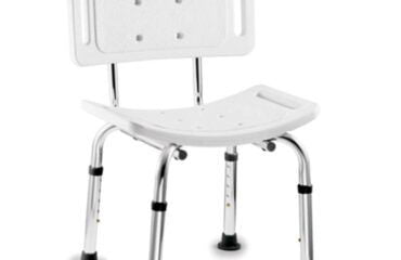 Asiento de baño regulable con respaldo TEGLER