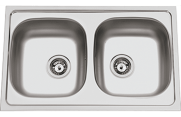 Fregadero Obra 2 senos BB 2C TEGLER