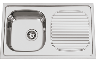 Fregadero Obra B 80 cm TEGLER