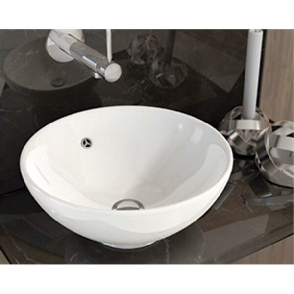 Lavabo sobre encimera tipo bol Hebe