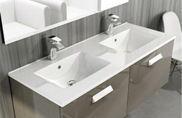 Lavabo encimera Thin 2 senos TEGLER