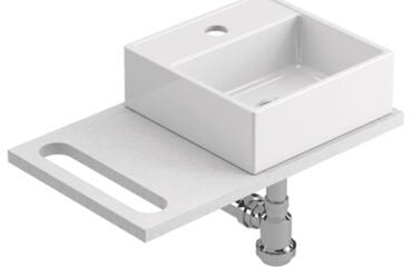 Lavabo Cuadrado Kit Mini 3 piezas TEGLER