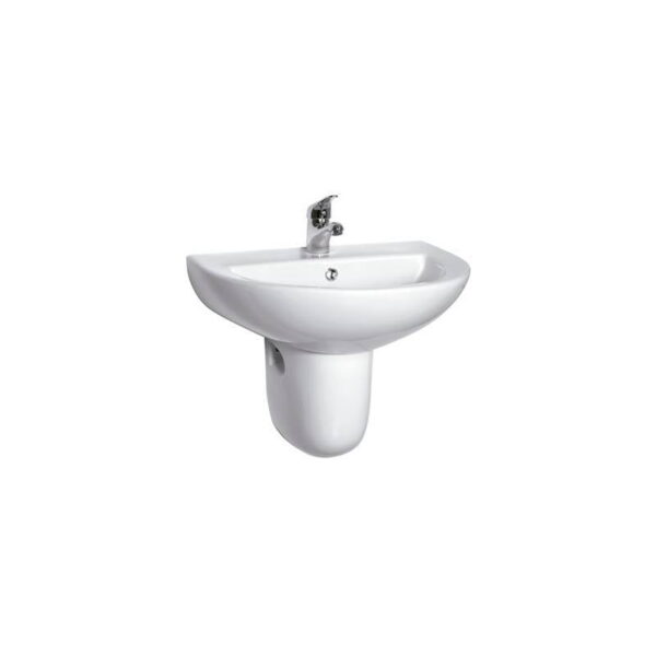 Lavabo con semipedestal Ideal