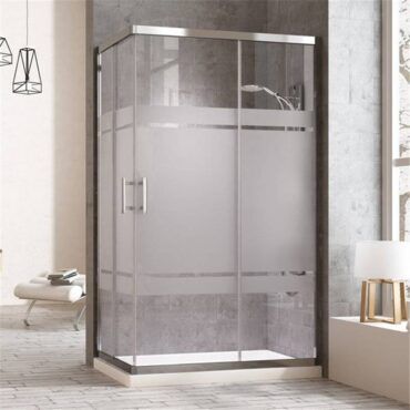 Mampara de ducha de 1 puerta corredera y 1 Fijo KR/FDC400
