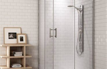 Mampara de ducha cuadrada TEGLER