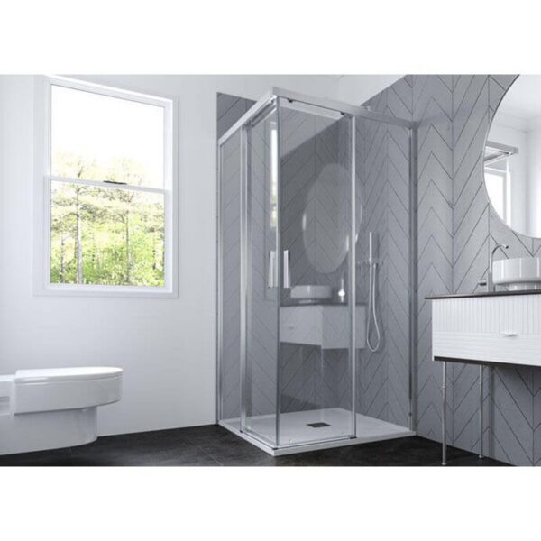 Mampara de Ducha Angular Corredera ML-320 Profiltek