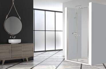 Mampara de Ducha Doble Abatible Hada Profiltek