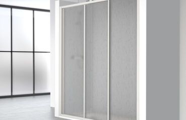 Mampara de Ducha Frontal Corredera Acrílico Eddy Profiltek