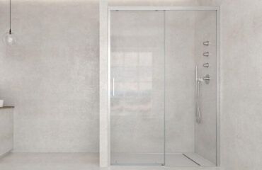 Mampara de Ducha MILAN Frontal Corredera ML-310 Profiltek