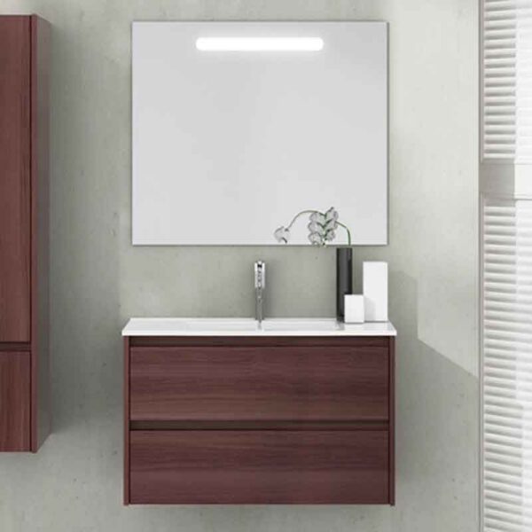 Mueble con lavabo de fondo reducido Ibiza