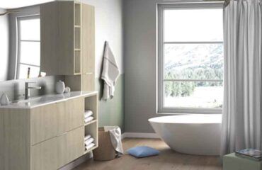 Mueble con lavabo Neris TEGLER