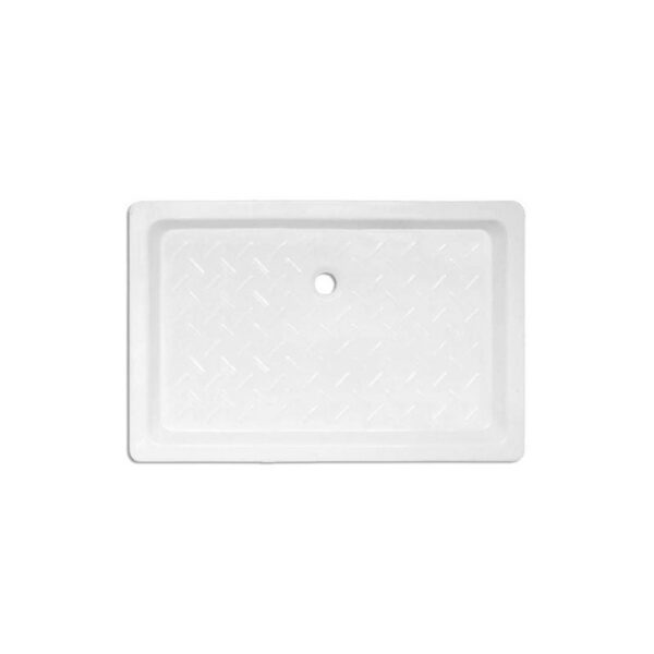 Plato de ducha Cerámico rectangular con relieve 120x80