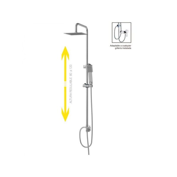 Columna de ducha grifería universal Arkaz