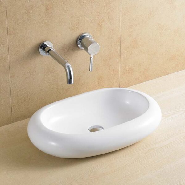 Lavabo bol sobre encimera porcelana 59cm Artistic GME