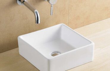 Lavabo bol porcelanasobre encimera 38x38x13 cm Elegance GME