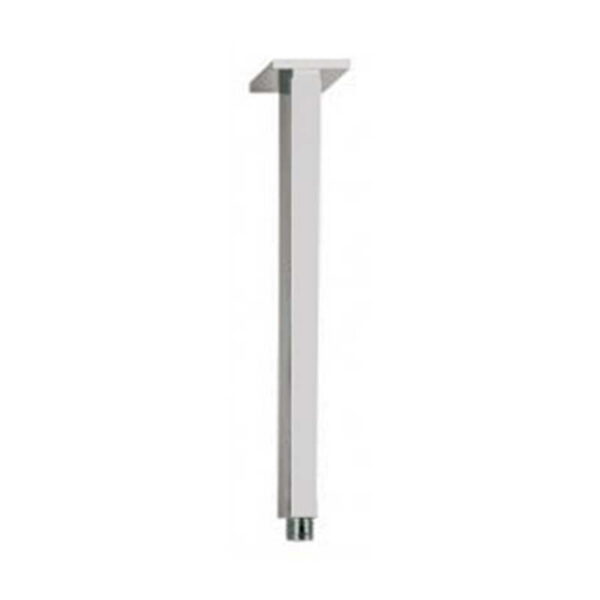 Brazo ducha cuadrado a techo 20cm GME