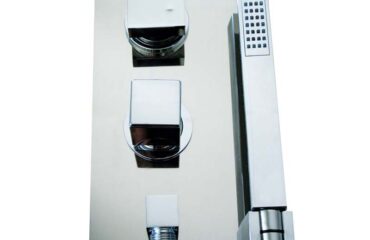 Grifo de ducha empotrado termostático rectangular GME