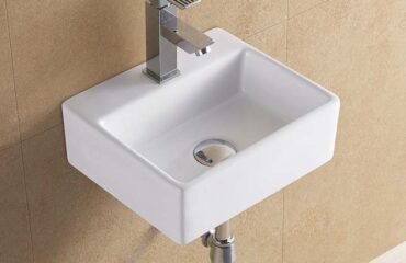 Lavabo sobre encimera o mural 33x29x12 cm fondo reducido GME