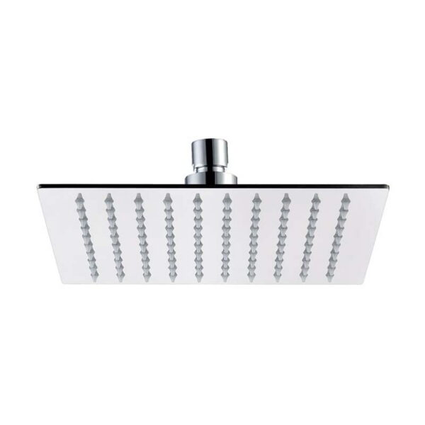 Rociador Ducha acero cuadrado INOX pulido brillo 30x30 cm de GME