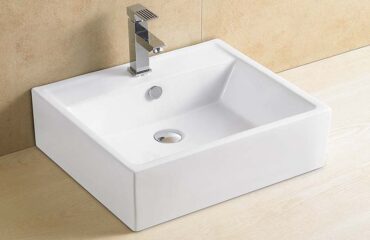 Lavabo sobre encimera o mural 53x42x15 cm STD GME