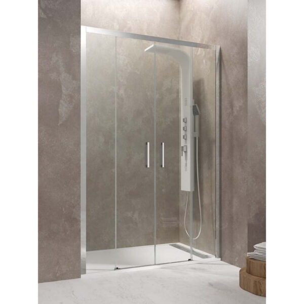Mampara de ducha frontal 2 correderas Aktual Spazio GME