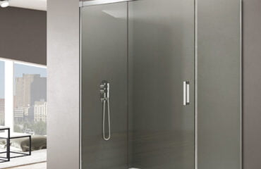 Mampara de ducha angular corredera con lateral fijo BASIC - GME
